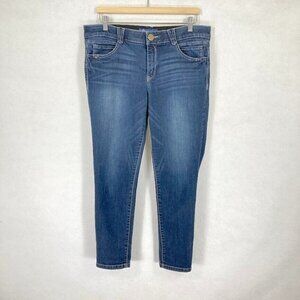 Democracy AB Tech Jeans Skinny Ankle Casual School Comfort Stretch Flattering 12